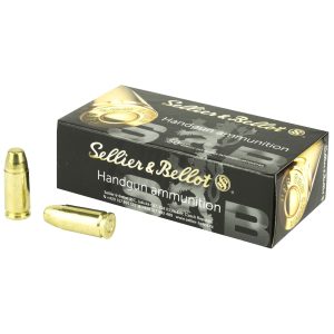 SELLIER & BELLOT 9MM LUGER SUBSONIC 150GR FMJ 50RD BOX 20 BOXES PER CASE