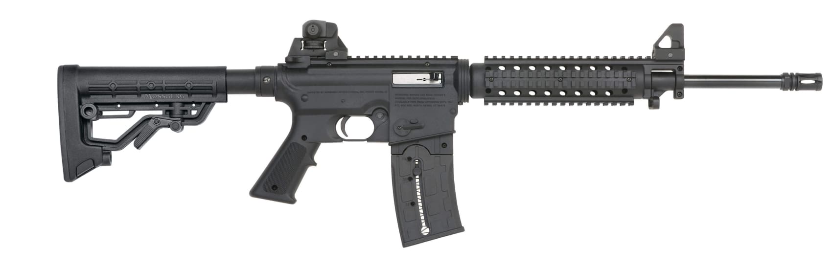 MOSSBERG 715T FT 22 LR S/A RFL BLK W/ADJ RFL SIGHTS