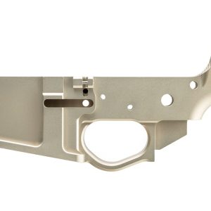 ZEUS ARMS CLEAR ANODIZED BILLET LOWER RECEIVER