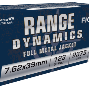 FIOCCHI 7.62X39 RANGE DYNAMICS 123G FMJ 50RD BX 500RD CS