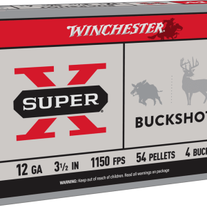 WINCHESTER SUPER X 12GA 3.5" 4 BUCK SHOT 54 PELLETS