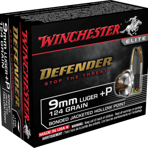 WINCHESTER SPRME 9MM+P 124GR JHP
