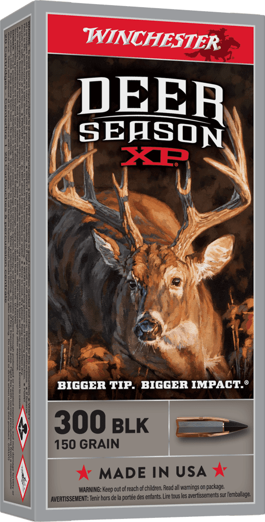 WINCHESTER DEER SEASON XP 300BLK 150GR 20RD BX 200RD CASE