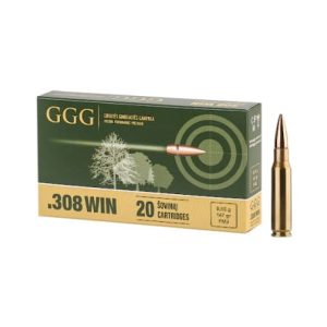 GGG .308 WIN 147GR FMJ 20RD BOX 600RD CASE