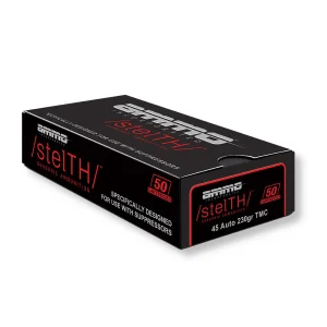 AMMO INC 45 AUTO 230GR TMC 50RD BOX 1000 CASE