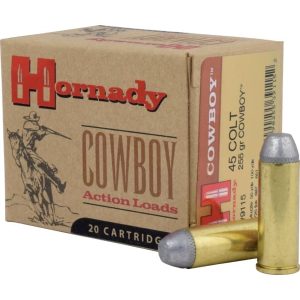 HORNADY CUSTOM COWBOY 45COLT 255GR XTP 20RD BX 200RD CASE