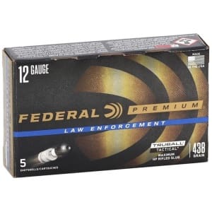 FEDERAL TACTICAL 2-3/4" 1OZ TRUBALL RIFLED SLUG 5RD BX / 250RD CS