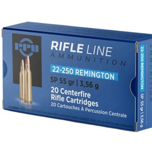 PPU 22 250 REM SP 55GR 20RD BOX 10 BOXES PER CASE