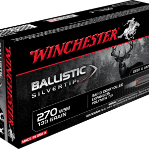 WINCHESTER BALLISTIC SILVERTIP 270WIN 130GR 20RD BX 200RD CASE