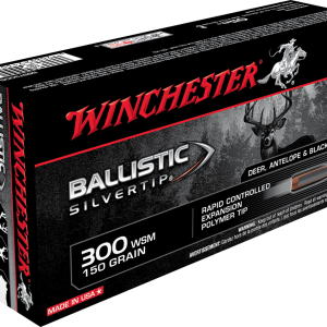 WINCHESTER 300WSM 150GR BS SLVR TIP