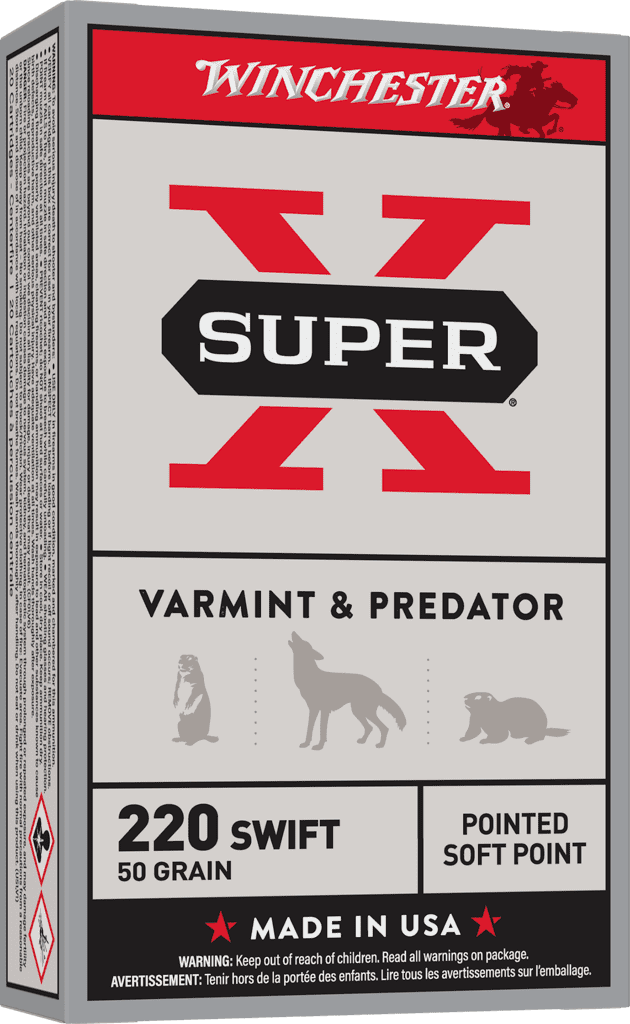 WINCHESTER SUPER-X 220SWFT 50GR PSP