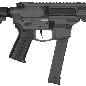 CMMG PISTOL, BANSHEE, MKGS, 9MM, 5", SNIPER GRY W/ADJ RIP BRACE
