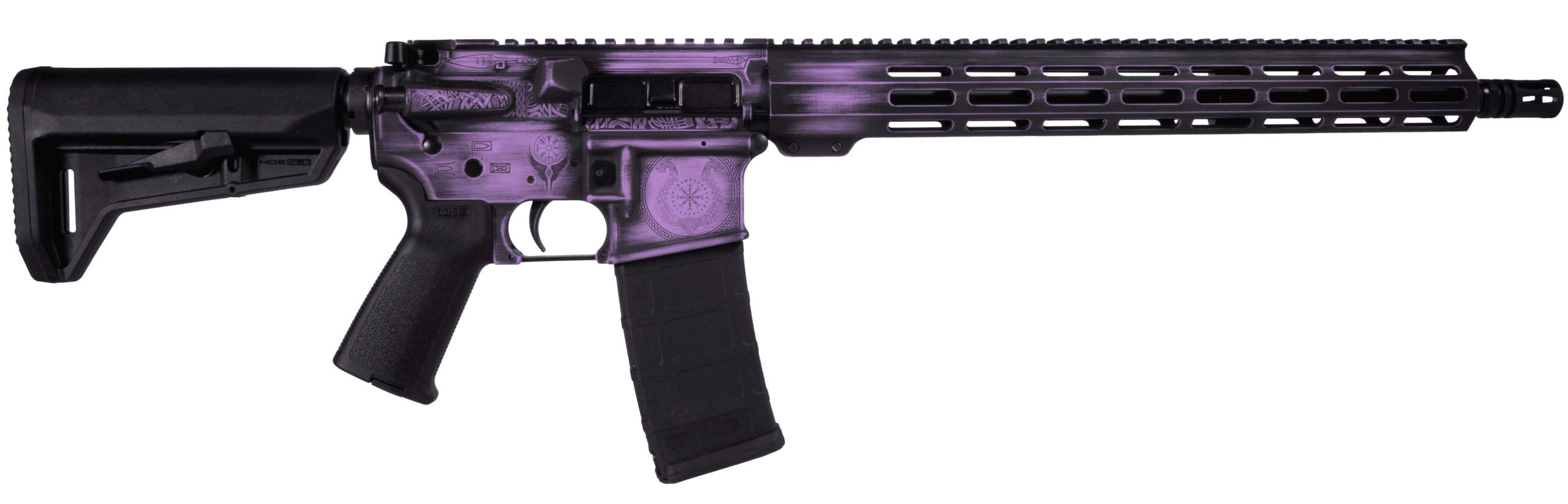 SHARK COAST VALKYRIE PURPLE AR 5.56 16" 30RD