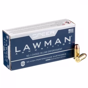 CCI LAWMAN 45AUTO 230GR TMJ 50RD BX 1000RD CASE