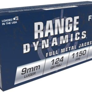 FIOCCHI 9MM 124GR FMJ 50RD BX 1000RD CASE