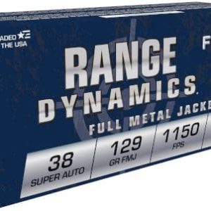 FIOCCHI 38 SUPER AUTO 129GR FMJ