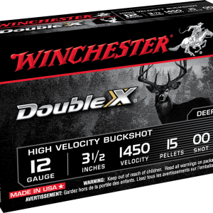 12GA 2-1/2" 00BUCK 15 PELLETS 5RD