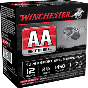 WINCHESTER AA SUPER SPORT 12GA 2 3/4" 1OZ #7.5 25RD BX 250RD CASE