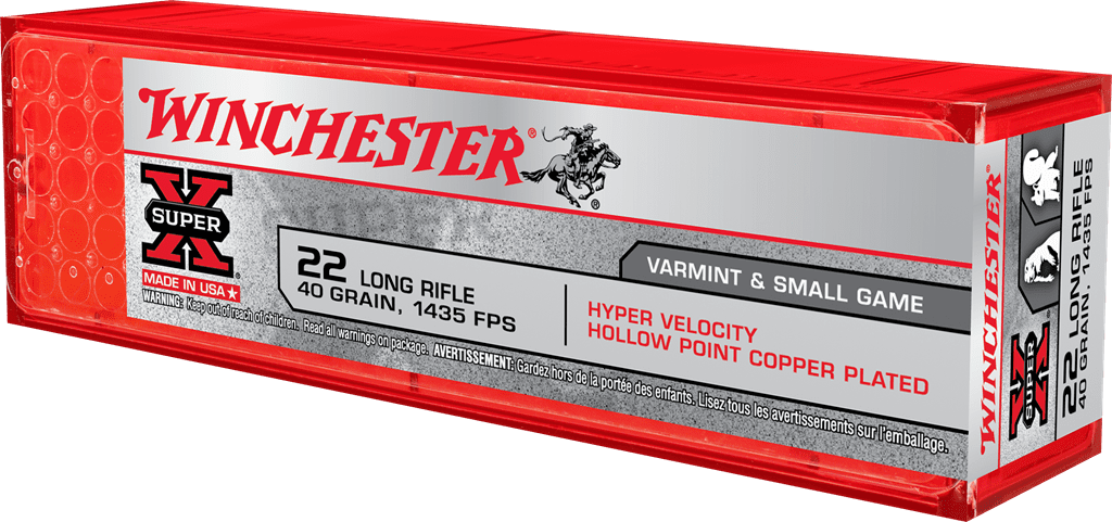 WINCHESTER SPR X 22LR 40GR CPHP 100RD BOX
