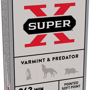 WINCHESTER SUPER X POWER POINT 243WIN 80GR PSP 20RD BX 200RD CASE