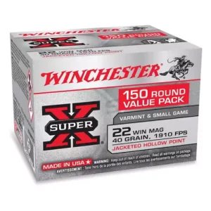 .22 WIN MAG 40GR 150RDS JHP
