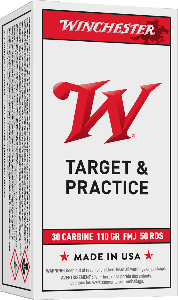 WINCHESTER USA 30 CARBINE 110GR FMJ