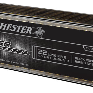 .22LR 45GR LRN SUPPRESSED 100RD BOX
