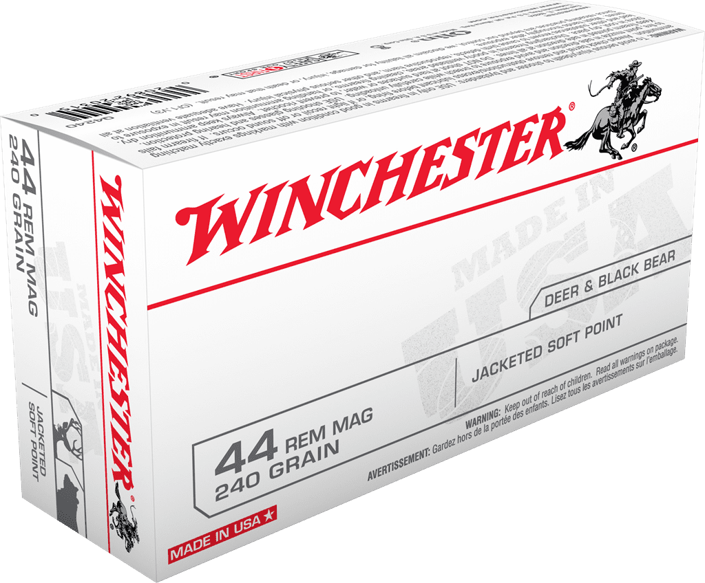 WINCHESTER 44MAG 240GR JSP