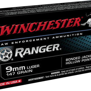 WINCHESTER RANGER 9MM 147GR BJHP