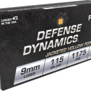 FIOCCHI 9MM 115GR JHP