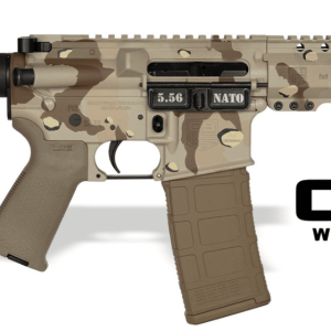 DIAMONDBACK DB15 5.56 CHOCOLATE CHIP 7" PISTOL 6" M-LOK RAIL W/SBA3 BRACE ORION EXCLUSIVE