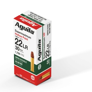 AGUILA 22 LR SUPER MAX 30GR HP 50RD 20 BXS PER CS
