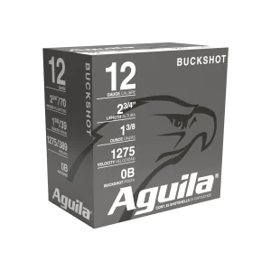 AGUILA 12GA 2 3/4" 0 BUCK 25RD BX 10 BXS PER CS