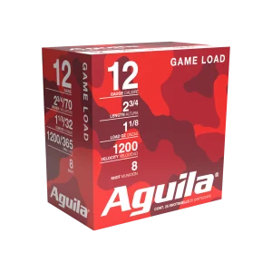 AGUILA 12GA 2 3/4" 1-1/8OZ #8 25RD BX 10 BXS PER CS