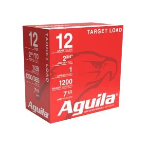 AGUILA 12GA 2 3/4" 1 OZ 7.5 25RD BX 10 BXS PER CS 1200 FPS