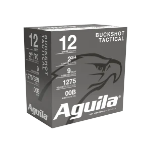 AGUILA 12GA 2 3/4" 00 BUCK 25RD BX 10 BXS PER CS