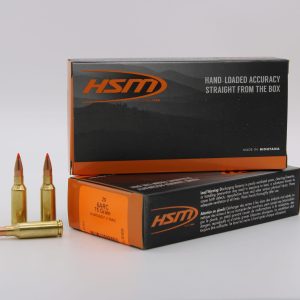 HSM AMMUNITION 6MM ARC 75GR V-MAX 20RD BOX 25 BOXES PER CASE