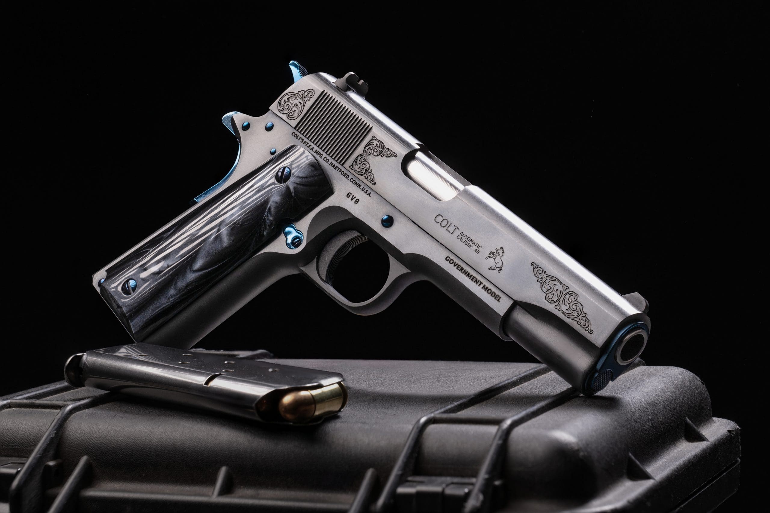 COLT MIDNIGHT 1911 45ACP PSTL 5" BLACK 1-7RD 1 OF 300 MADE