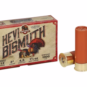HEVI-SHOT HEVI-BISMUTH TURKEY 12GA 3IN 1-3/4OZ #4 & #5  5 RD/BX 10 BX/CS