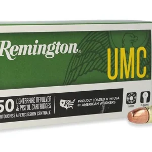 REMINGTON 38 SPL 130GR FMJ UMC 50 RND PK 50 RD/BX 10 BX/CS