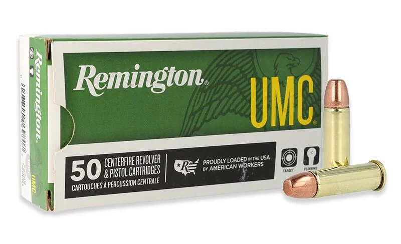 REMINGTON 38 SPL 130GR FMJ UMC 50 RND PK 50 RD/BX 10 BX/CS