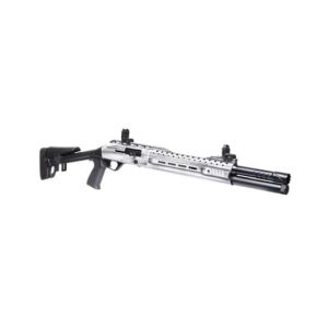PANZER EG-240 TACTICAL 12G SHOTGUN 3" 18.5" 5+1 DISTRESSED TITANIUM, M4 ADJ STOCK, 3 CHOKE TUBES