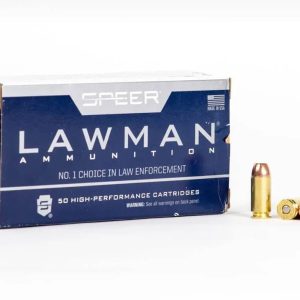 SPEER LAWMAN 40SW 180G TMJ 50RD BX 1000RD CASE