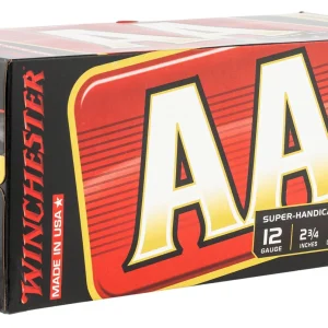 WINCHESTER 12 GA 2-3/4" #7.5 AA SUPER-HANDICAP HEAVY TARGET 1-1/8 OZ 100 RD/BX 2 BX/CS