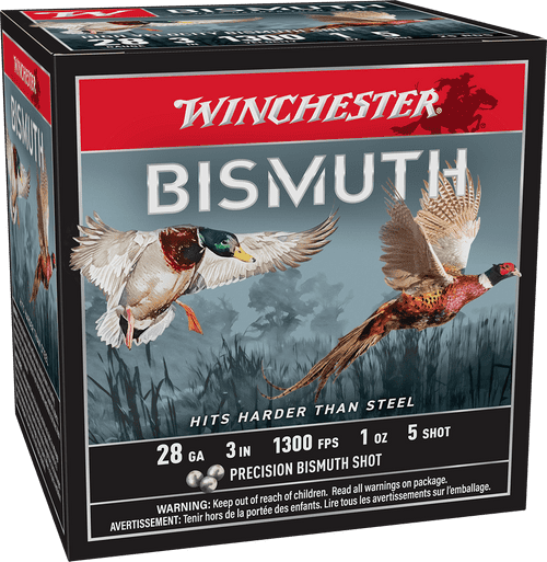WINCHESTER 28 GA 3" #5 BISMUTH 1 OZ 15 RD/BX 10 BX/CS