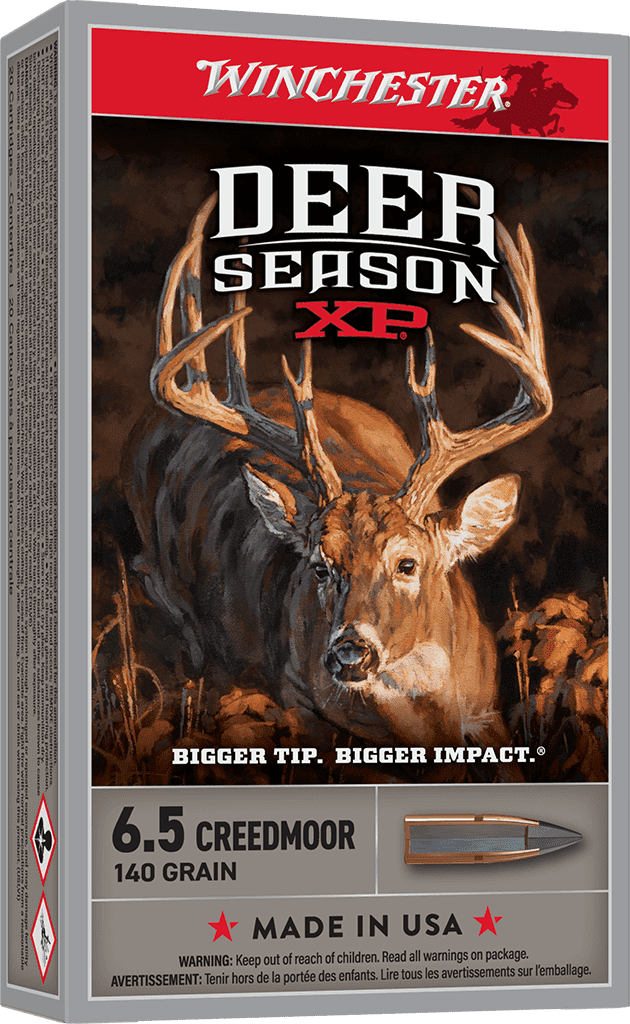 WINCHESTER 6.5 CREEDMOOR 140 DEER XP WINCHESTER 20 RD/BX 10 BX/CS