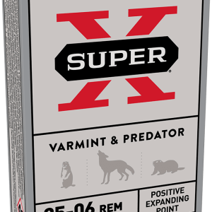 WINCHESTER 25-06 REM SUPER-X POSITIVE EXPANDING POINT 90 GR 20 RD/BX 10 BX/CS