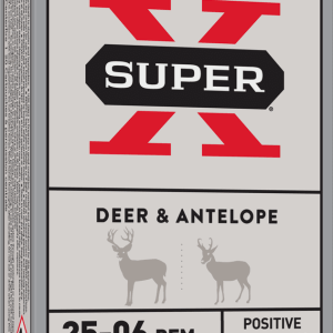 WINCHESTER 25-06 REM SUPER-X POSITIVE EXPANDING POINT 120 GR 20 RD/BX 10 BX/CS