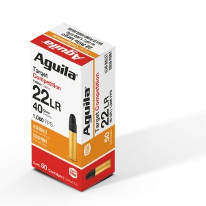 AGUILA 22LR SV SP TRGT 40GR 50RD BX 20 BXS PER CS