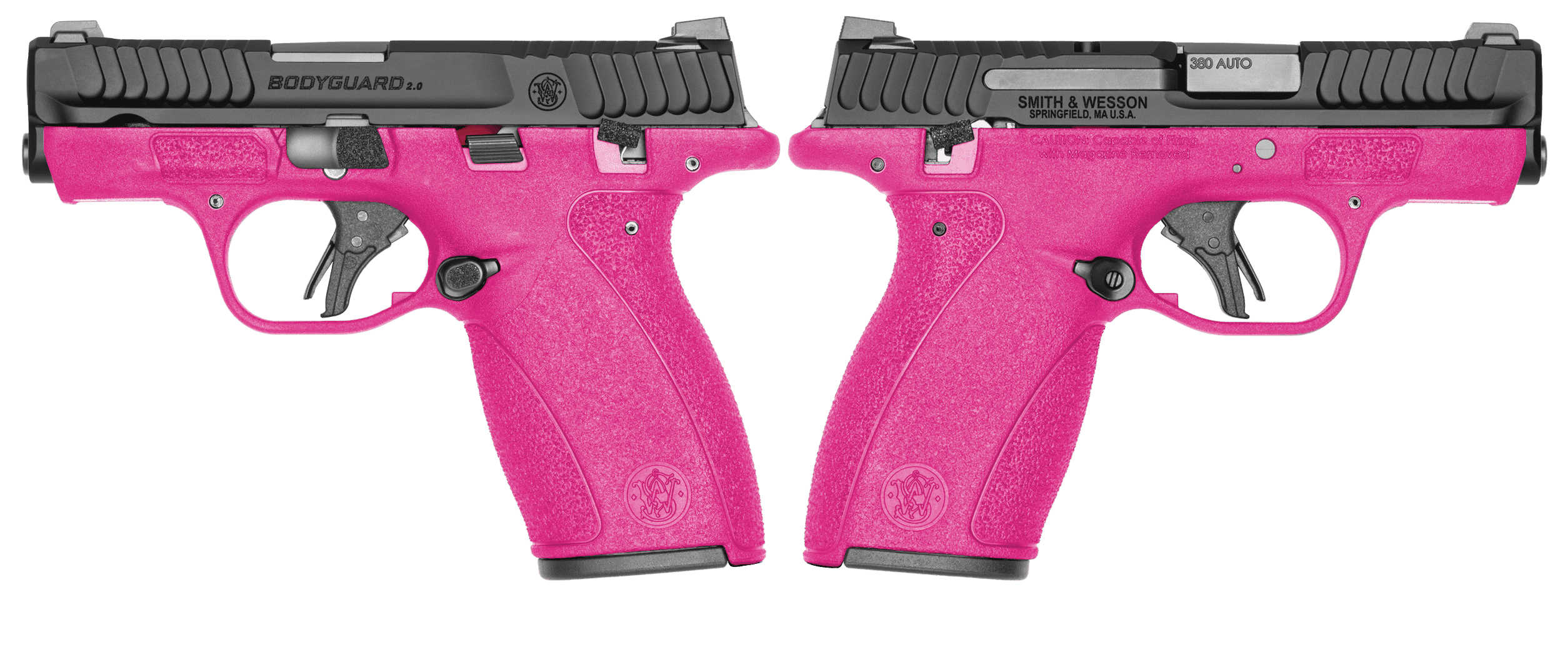 SMITH & WESSON BODYGUARD 2.0 MS 380ACP 2.75" HOT PINK 1-10RD 1-12RD